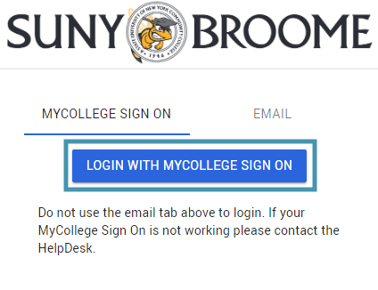 login-with-mycollege-signon